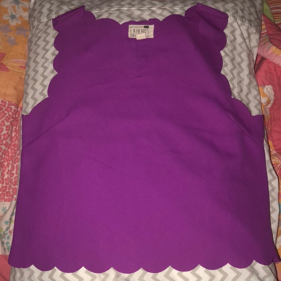 Fuchsia crop top - Picture 1 of 2